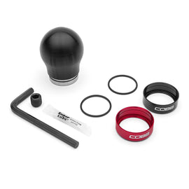 COBB Short Weighted Knob for Subaru BRZ, Scion FR-S, Toyota GT-86/GR86, Ford Focus ST/RS, Fiesta ST - Black (291360-BK)