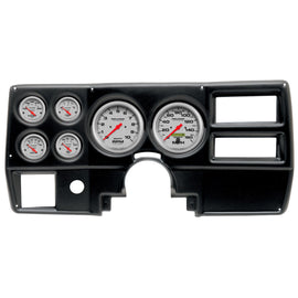 Autometer Ultra-Lite 94-87 Chevy GMC Truck AC Dash Kit 6pc Tach / MPH / Fuel / Oil / WTMP / Volt (2923-13)