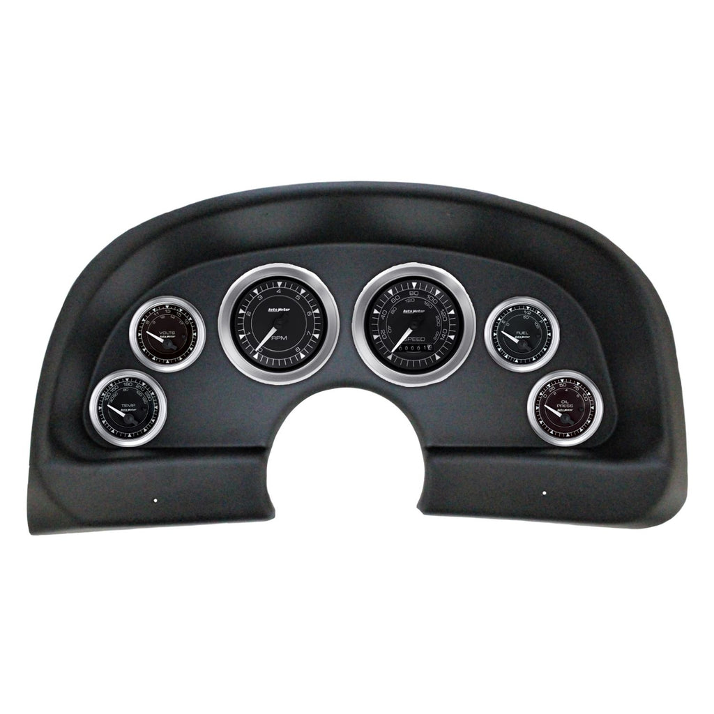 AutoMeter Chrono Direct Fit Dash Kit 93-02 Chevy Camaro (2 x 3-3/8in. / 4 x 2-1/16in.) (2930-04)