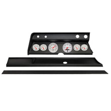 Load image into Gallery viewer, AutoMeter Arctic White Direct Fit Dash Kit 1967 Chevy Chevelle (2 x 3-3/8in. / 4 x 2-1/16in.) (2932-03)