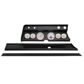 AutoMeter Arctic White Direct Fit Dash Kit 1967 Chevy Chevelle (2 x 3-3/8in. / 4 x 2-1/16in.) (2932-03)