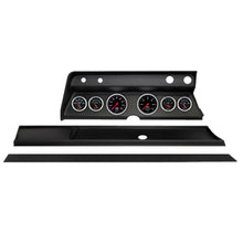 Load image into Gallery viewer, AutoMeter Designer Black Direct Fit Dash Kit 1967 Chevy Chevelle (2 x 3-3/8in. / 4 x 2-1/16in.) (2932-06)