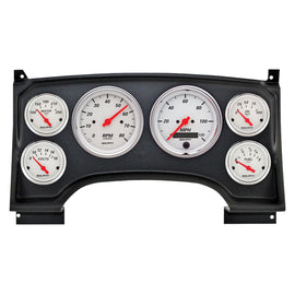 AutoMeter Arctic White Direct Fit Dash Kit 94-97 Chevy S10 Truck (2 x 3-3/8in. / 4 x 2-1/16in.) (2933-03)