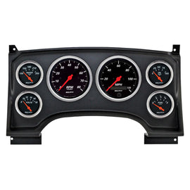 AutoMeter Designer Black Direct Fit Dash Kit 94-97 Chevy S10 Truck (2 x 3-3/8in. / 4 x 2-1/16in.) (2933-06)