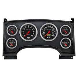 AutoMeter Sport-Comp Direct Fit Dash Kit 94-97 Chevy S10 Truck (2 x 3-3/8in. / 4 x 2-1/16in.) (2933-11)