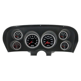 AutoMeter Sport-Comp II Direct Fit Dash Kit 69-70 Ford Mustang (2 x 5in. / 4 x 2-5/8in.) (2936-12)