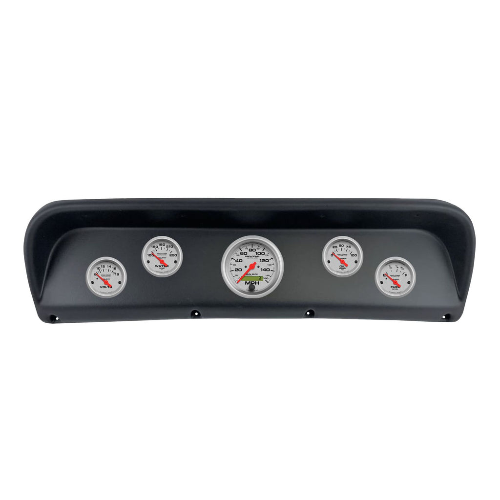 AutoMeter Ultra-Lite Direct Fit Dash Kit 67-72 Ford F100 (1 x 3-3/8in. / 4 x 2-1/16in.) (2937-13)
