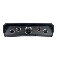 Load image into Gallery viewer, AutoMeter Chrono Chrome Direct Fit Dash Kit 67-72 Ford F100 (1 x 3-3/8in. / 4 x 2-1/16in.) (2937-15)