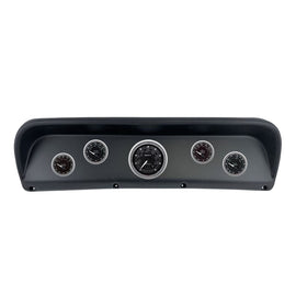 AutoMeter Chrono Chrome Direct Fit Dash Kit 67-72 Ford F100 (1 x 3-3/8in. / 4 x 2-1/16in.) (2937-15)