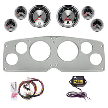 Load image into Gallery viewer, AutoMeter American Muscle 54-55 GMC Truck Billet Panel/Gauge Kit - 3-3/8in. (x2) &amp; 2-1/16in. (x4) (2940-01)