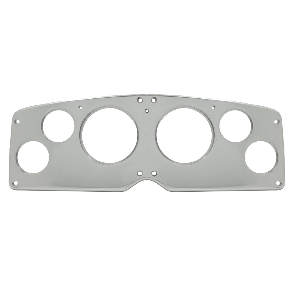 AutoMeter Mounting Solutions 54-55 GMC Truck Billet Panel/Gauge Kit - 3-3/8in. (x2) & 2-1/16in. (x4) (2940)