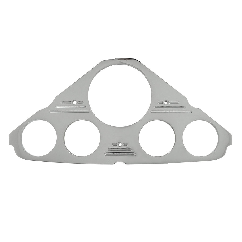 AutoMeter Mounting Sol. 55-59 Chevy Truck Billet Panel/Gauge Kit - 3-3/8in. (x1) & 2-1/16in. (x4) (2943)