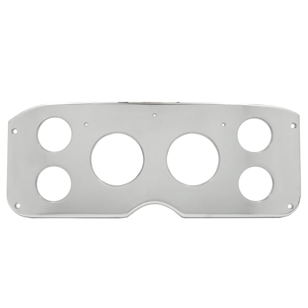 AutoMeter Mounting Solutions 55-59 GMC Truck Billet Panel/Gauge Kit - 3-1/8in. (x2) & 2-1/16in. (x4) (2944)