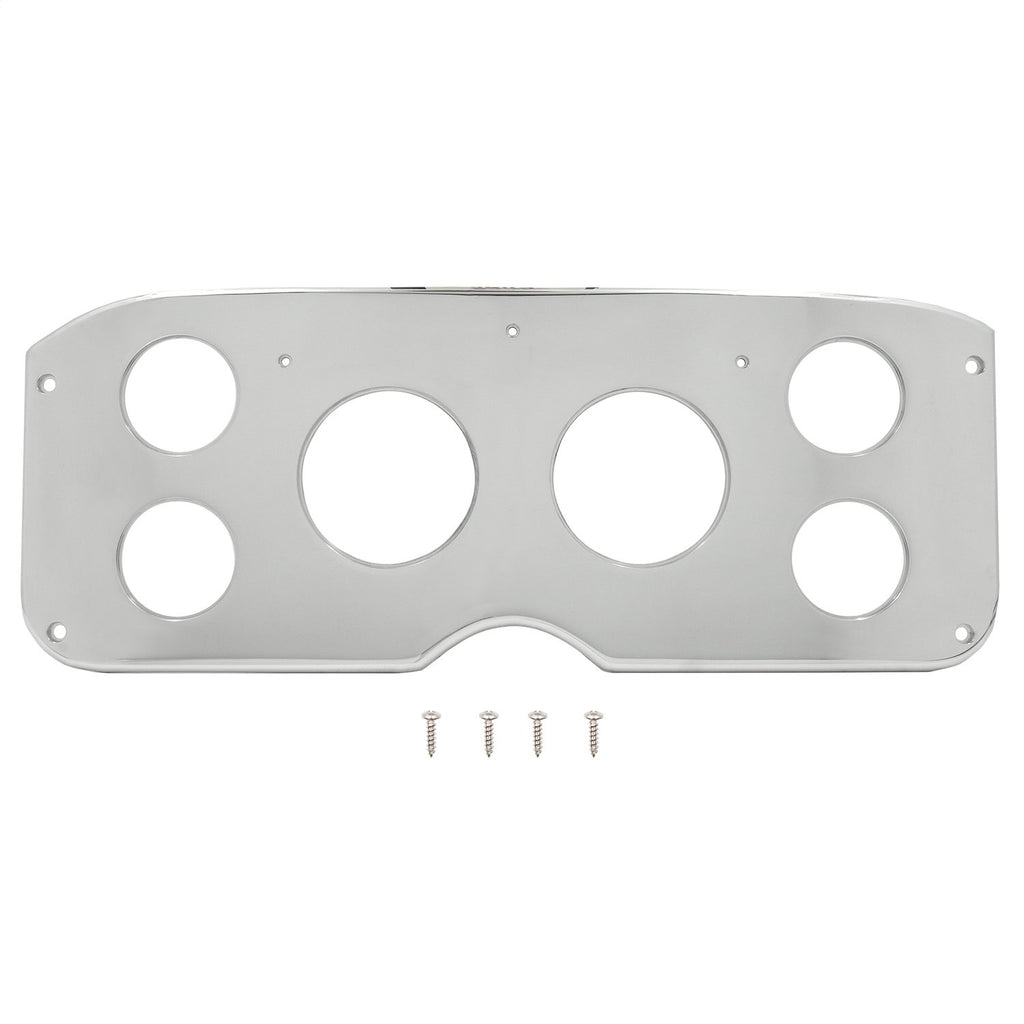 AutoMeter Mounting Solutions 55-59 GMC Truck Billet Panel/Gauge Kit - 3-1/8in. (x2) & 2-1/16in. (x4) (2944)