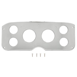 AutoMeter Mounting Solutions 55-59 GMC Truck Billet Panel/Gauge Kit - 3-1/8in. (x2) & 2-1/16in. (x4) (2944)