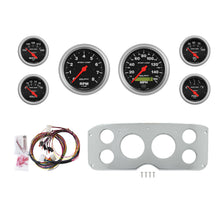 Load image into Gallery viewer, AutoMeter Sport-Comp 55-59 GMC Truck Billet Panel/Gauge Kit - 3-3/8in. (x2) &amp; 2-1/16in. (x4) (2945-11)