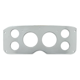 AutoMeter Mounting Solutions 55-59 GMC Truck Billet Panel/Gauge Kit - 3-3/8in. (x2) & 2-1/16in. (x4) (2945)