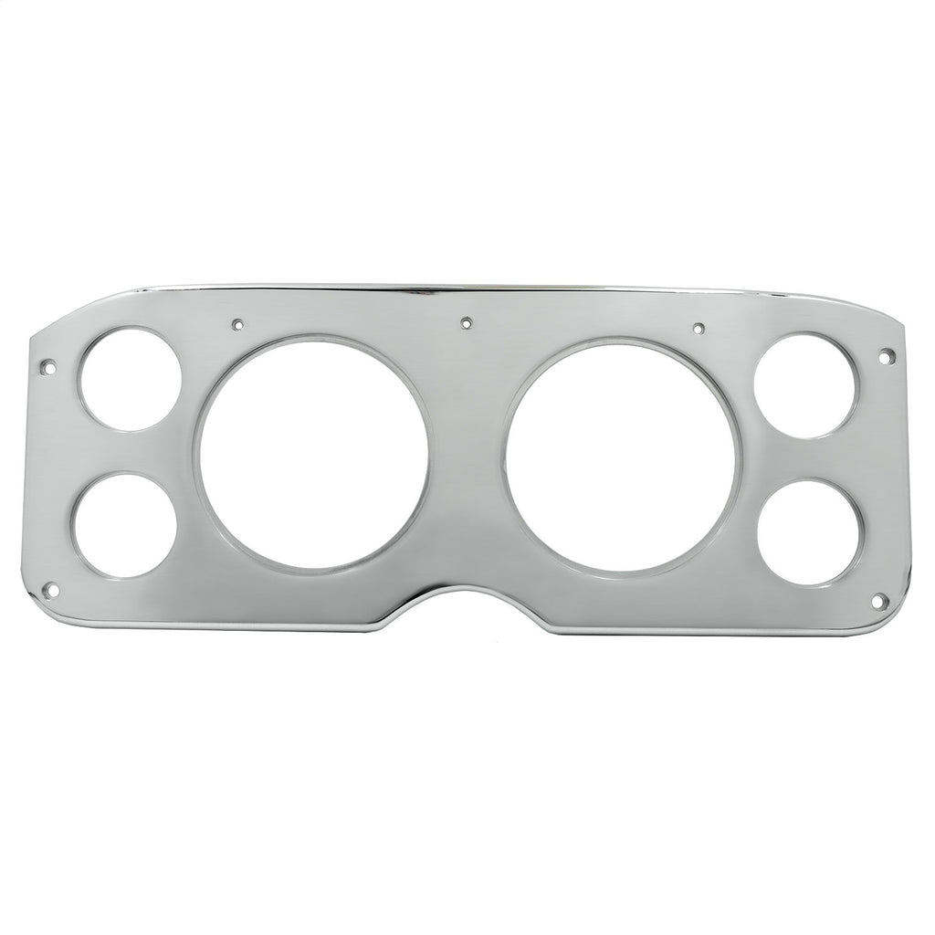 AutoMeter Mounting Solutions 55-59 GMC Truck Billet Panel/Gauge Kit - 5in. (x2) & 2-1/16in. (x4) (2946)