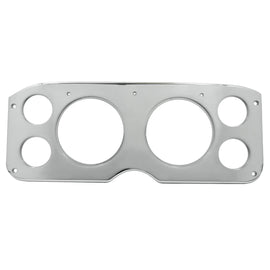AutoMeter Mounting Solutions 55-59 GMC Truck Billet Panel/Gauge Kit - 5in. (x2) & 2-1/16in. (x4) (2946)