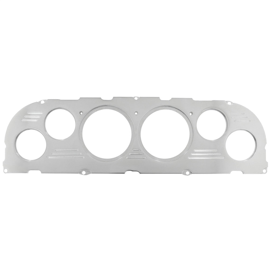 AutoMeter Mounting Sol. 60-63 Chevy Truck Billet Panel/Gauge Kit - 3-3/8in. (x2) & 2-1/16in. (x4) (2947)