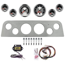 Load image into Gallery viewer, AutoMeter American Muscle 60-61 GMC Truck Billet Panel/Gauge Kit - 3-3/8in. (x2) &amp; 2-1/16in. (x4) (2949-01)