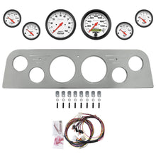 Load image into Gallery viewer, AutoMeter Phantom 60-61 GMC Truck Direct-Fit Billet Panel/Gauge Kit - 3-3/8in. (x2) &amp; 2-1/16in. (x4) (2949-09)