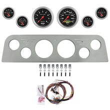 Load image into Gallery viewer, AutoMeter Sport-Comp 60-61 GMC Truck Billet Panel/Gauge Kit - 3-3/8in. (x2) &amp; 2-1/16in. (x4) (2949-11)