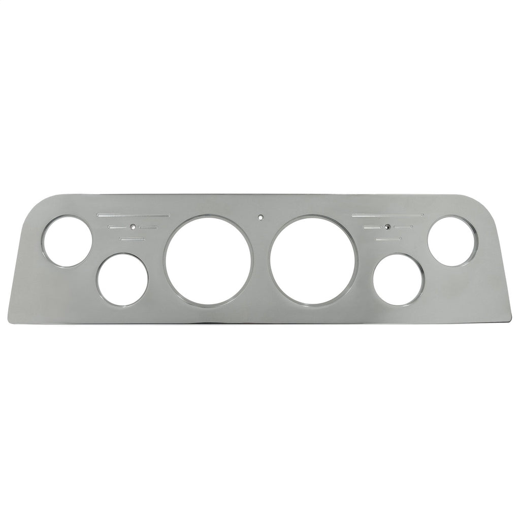AutoMeter Mounting Solutions 60-61 GMC Truck Billet Panel/Gauge Kit - 3-3/8in. (x2) & 2-1/16in. (x4) (2949)