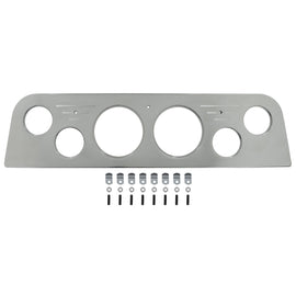AutoMeter Mounting Solutions 60-61 GMC Truck Billet Panel/Gauge Kit - 3-3/8in. (x2) & 2-1/16in. (x4) (2949)