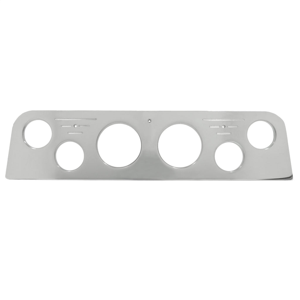 AutoMeter Mounting Solutions 62-66 GMC Truck Billet Panel/Gauge Kit - 3-1/8in. (x2) & 2-1/16in. (x4) (2950)
