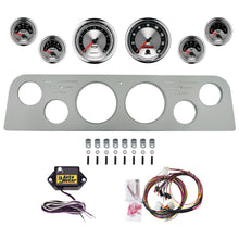 Load image into Gallery viewer, AutoMeter American Muscle 62-66 GMC Truck Billet Panel/Gauge Kit - 3-3/8in. (x2) &amp; 2-1/16in. (x4) (2951-01)