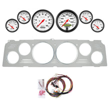 Load image into Gallery viewer, AutoMeter Phantom 64-66 Chevy Truck Billet Panel/Gauge Kit - 3-3/8in. (x2) &amp; 2-1/16in. (x4) (2952-09)