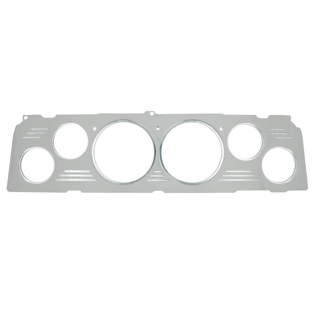AutoMeter Mounting Sol. 64-66 Chevy Truck Billet Panel/Gauge Kit - 3-3/8in. (x2) & 2-1/16in. (x4) (2952)