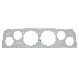 AutoMeter Mounting Sol. 64-66 Chevy Truck Billet Panel/Gauge Kit - 3-3/8in. (x2) & 2-1/16in. (x4) (2952)