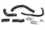 HPS Black Reinforced Silicone Radiator Hose Kit Coolant for Lexus 16 17 GS2 (57-1633-BLK)