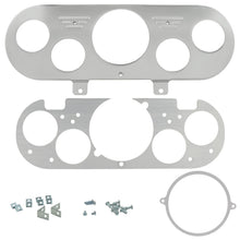 Load image into Gallery viewer, AutoMeter Mounting Sol. 62-65 Chevy NOVA Billet Panel/Gauge Kit - 3-3/8in. (x1) &amp; 2-1/16in. (x4) (2954)