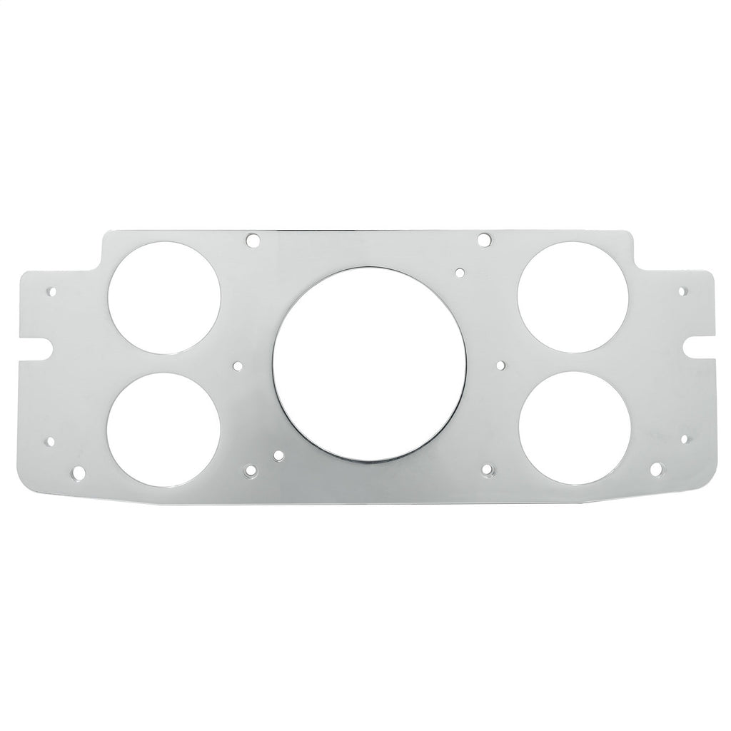 AutoMeter Mounting Sol. 57-60 Ford Truck Billet Panel/Gauge Kit - 3-3/8in. (x1) & 2-1/16in. (x4) (2956)