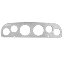 Load image into Gallery viewer, AutoMeter Mounting Sol. 57-60 Ford Truck Billet Panel/Gauge Kit - 3-1/8in. (x2) &amp; 2-1/16in. (x4) (2957)