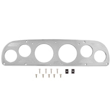 Load image into Gallery viewer, AutoMeter Mounting Sol. 57-60 Ford Truck Billet Panel/Gauge Kit - 3-1/8in. (x2) &amp; 2-1/16in. (x4) (2957)