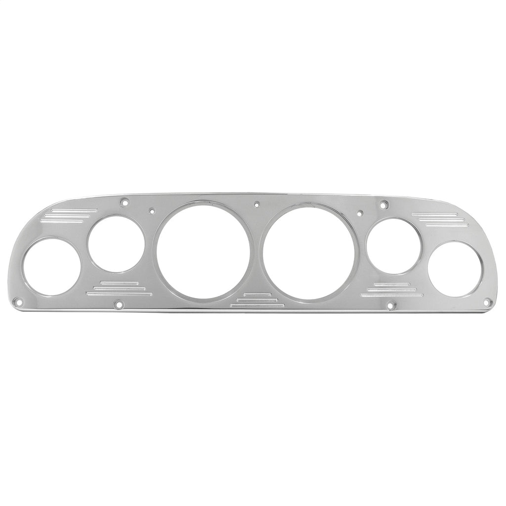 AutoMeter Mounting Sol. 57-60 Ford Truck Billet Panel/Gauge Kit - 3-3/8in. (x2) & 2-1/16in. (x4) (2958)