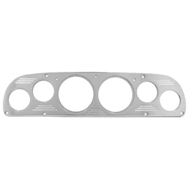 AutoMeter Mounting Sol. 57-60 Ford Truck Billet Panel/Gauge Kit - 3-3/8in. (x2) & 2-1/16in. (x4) (2958)