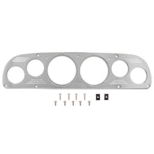 Load image into Gallery viewer, AutoMeter Mounting Sol. 57-60 Ford Truck Billet Panel/Gauge Kit - 3-3/8in. (x2) &amp; 2-1/16in. (x4) (2958)