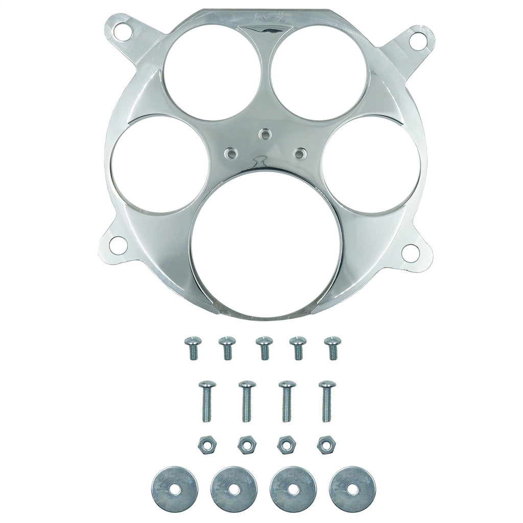 AutoMeter Mounting Sol. 61-66 Ford Truck Billet Panel/Gauge Kit - 3-1/8in. (x1) & 2-1/16in. (x4) (2959)