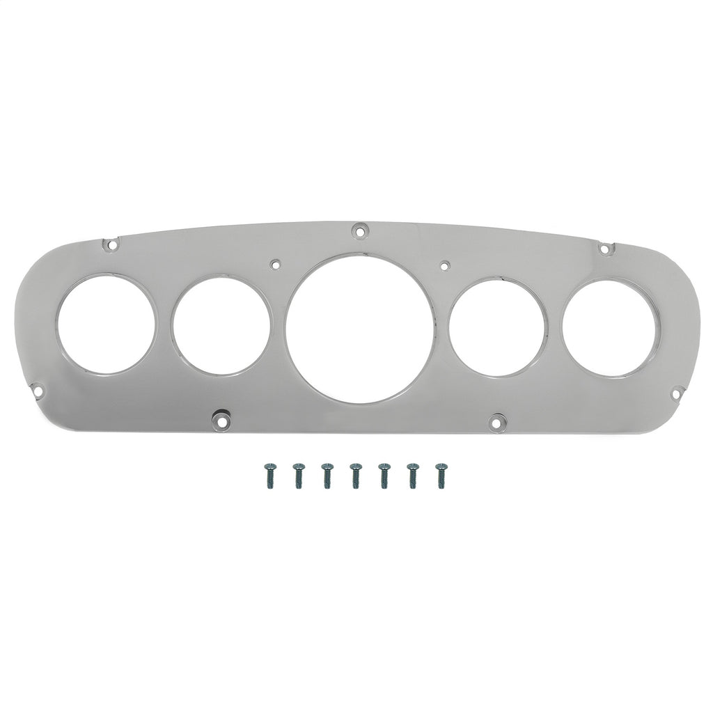 AutoMeter Mounting Sol. 65-66 Ford Truck Billet Panel/Gauge Kit - 3-1/8in. (x1) & 2-1/16in. (x4) (2960)