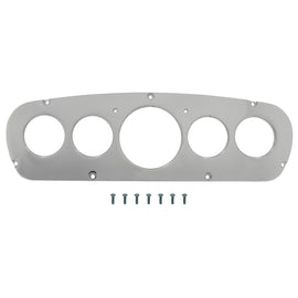AutoMeter Mounting Sol. 65-66 Ford Truck Billet Panel/Gauge Kit - 3-1/8in. (x1) & 2-1/16in. (x4) (2960)