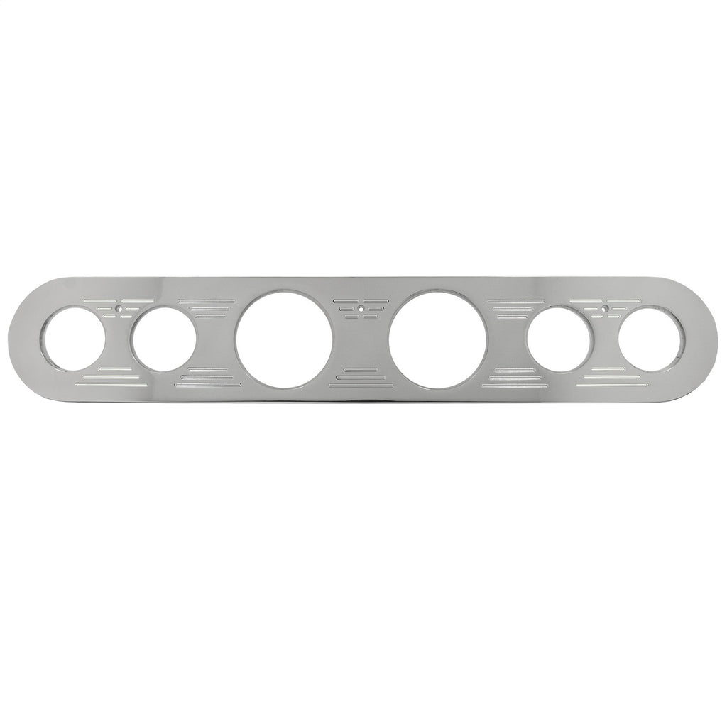 AutoMeter Mounting Sol. 67-72 Ford Truck Billet Panel/Gauge Kit - 3-1/8in. (x2) & 2-1/16in. (x4) (2961)