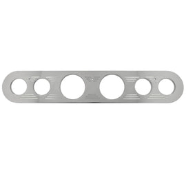 AutoMeter Mounting Sol. 67-72 Ford Truck Billet Panel/Gauge Kit - 3-1/8in. (x2) & 2-1/16in. (x4) (2961)