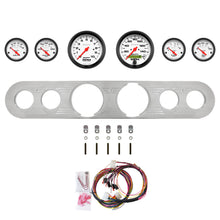 Load image into Gallery viewer, AutoMeter Phantom 67-72 Ford Truck Billet Panel/Gauge Kit - 3-3/8in. (x2) &amp; 2-1/16in. (x4) (2962-09)