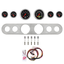 Load image into Gallery viewer, AutoMeter Sport-Comp 67-72 Ford Truck Billet Panel/Gauge Kit - 3-3/8in. (x2) &amp; 2-1/16in. (x4) (2962-11)