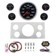 Load image into Gallery viewer, AutoMeter Cobalt 73-79 Ford Truck Direct-Fit Billet Panel/Gauge Kit - 5in. (x1) &amp; 2-1/16in. (x4) (2965-05)